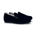 Manuela Marine Velluto Smoking Shoe