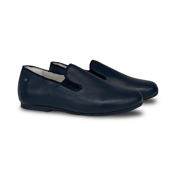 Manuela Navy Elastic Loafer