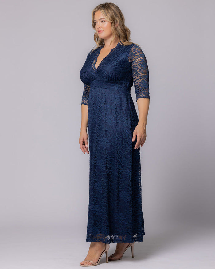 Maria Lace Evening Gown