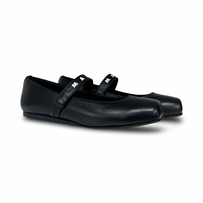 Marni Black Elastic Mary Jane