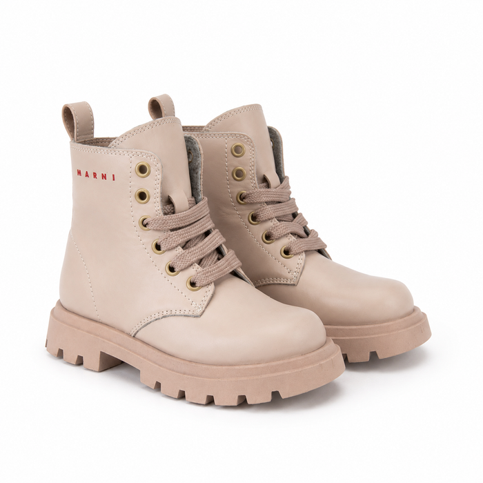 Marni Pink Lace Boot
