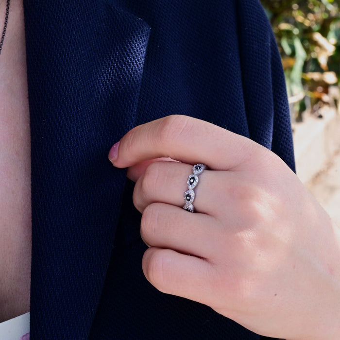 Marquise Eternity Band