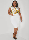 Millennium Twill Pencil Skirt