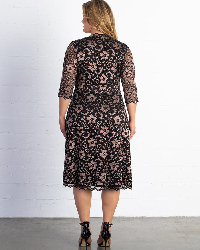 Mon Cherie Floral Lace Dress