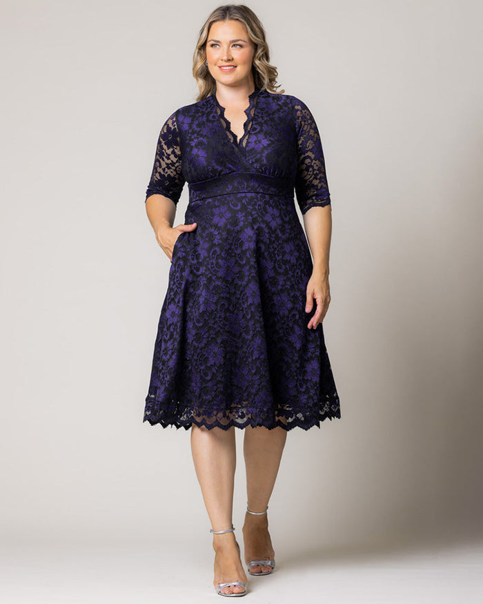 Mon Cherie Floral Lace Dress