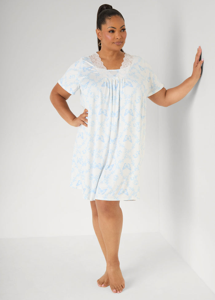 Moon To Noon Butterfly Sleep Dress