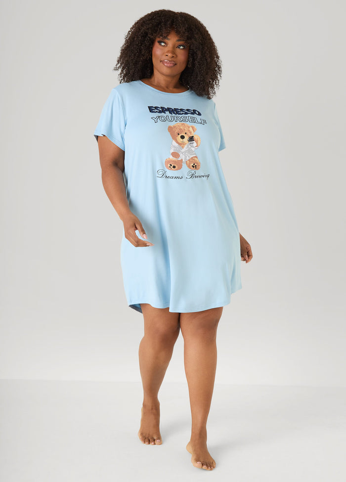 Moon To Noon Espresso Yourself Sleepshirt