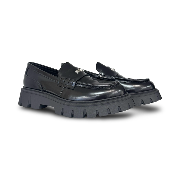 MSGM Black Chunky Loafer