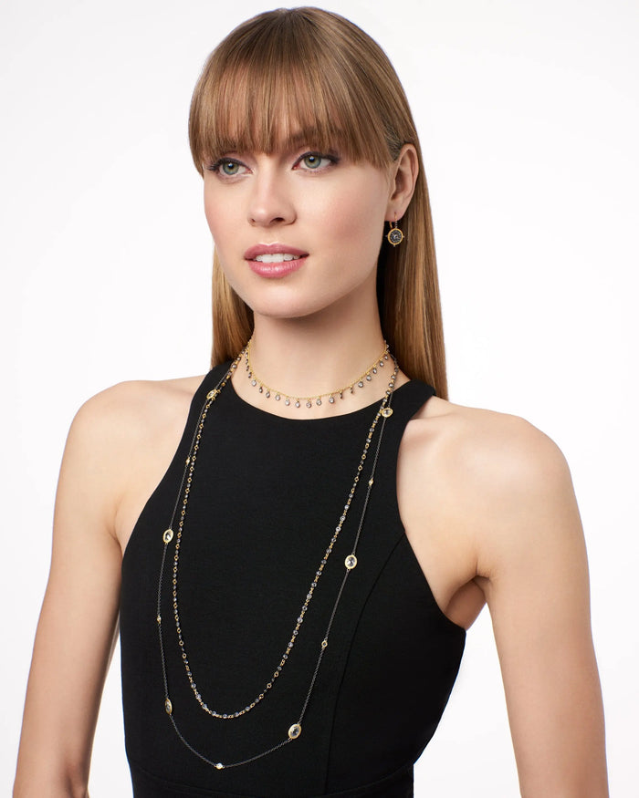 My Daughters Keep Stealing This Bezel Drop Necklace Signature NECKLACE