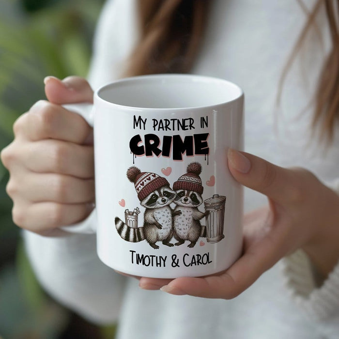 My Partner In Crime Ceramic Mug