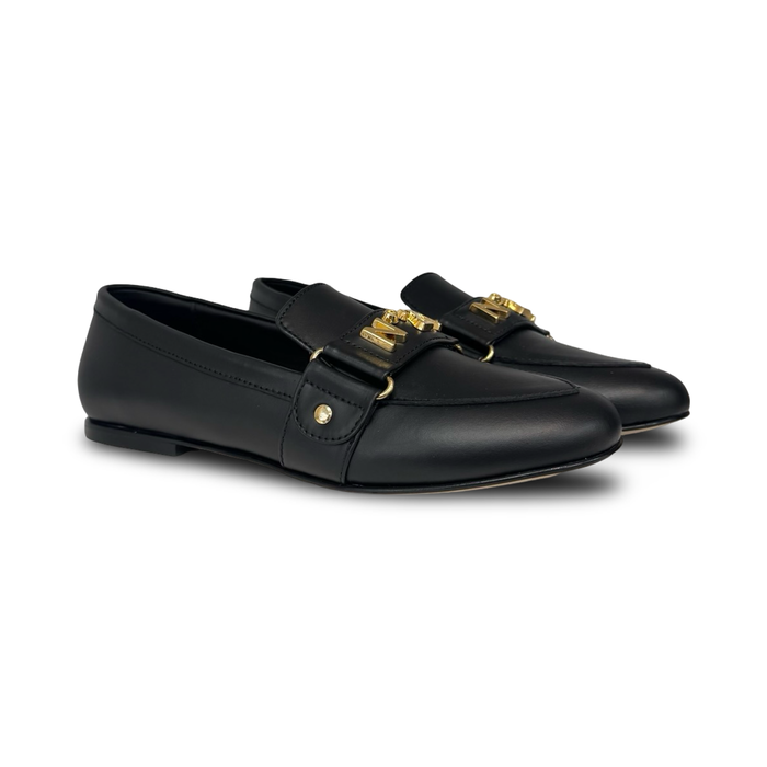 N21 Black Logo Loafer