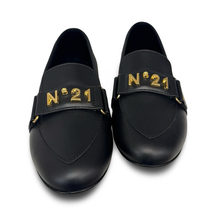 N21 Black Logo Loafer