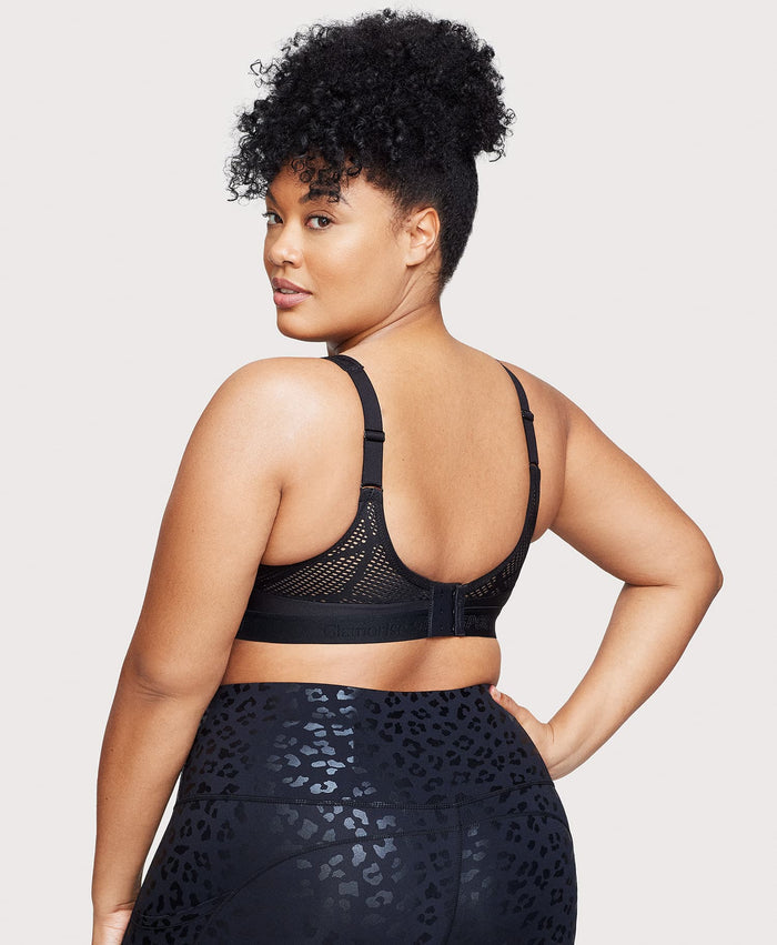 No-Sweat Mesh Sports Bra
