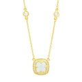 Ocean Azure Small Pendant Necklace - FREIDA ROTHMAN