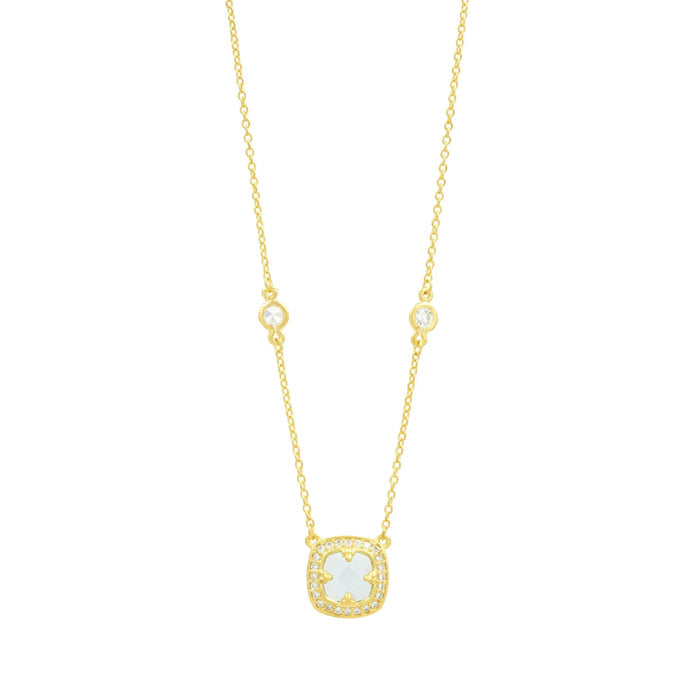 Ocean Azure Small Pendant Necklace - FREIDA ROTHMAN