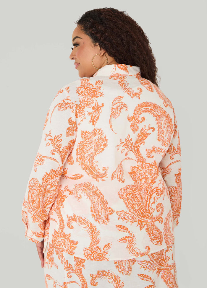 Paisley Print Shirt
