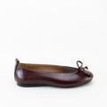 Papanatas Ajax Marron Elastic Ballet Flat