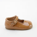Papanatas Charol Camel Baby Buckle Mary Jane
