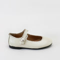 Papanatas Luxor Beig Scalloped Mary Jane