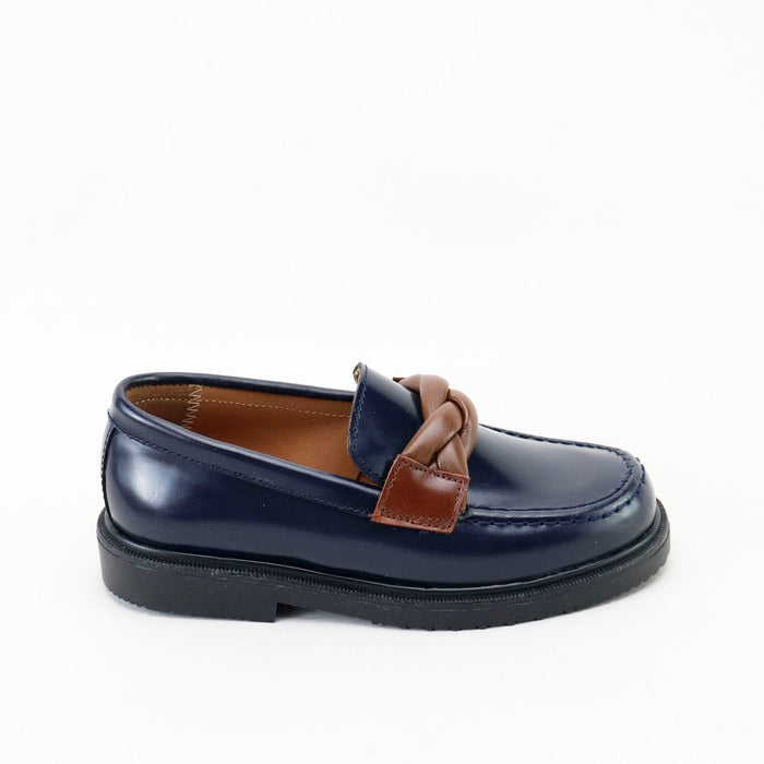 Papanatas Luxor Marino Braided Loafer