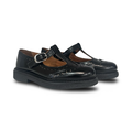 Papanatas Luxor Negro Wingtip T Bar