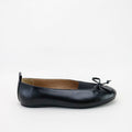 Papanatas Napa Negro Elastic Ballet Flat