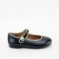 Papanatas Napa Negro Scalloped Mary Jane