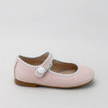 Papanatas Rosa Bebe Scalloped Mary Jane