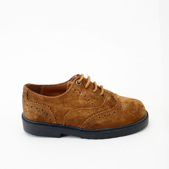 Papanatas Velour Sigaro Wingtip Oxford