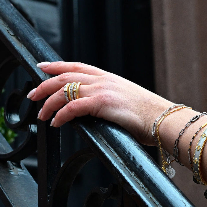 Pavé Caged Ring