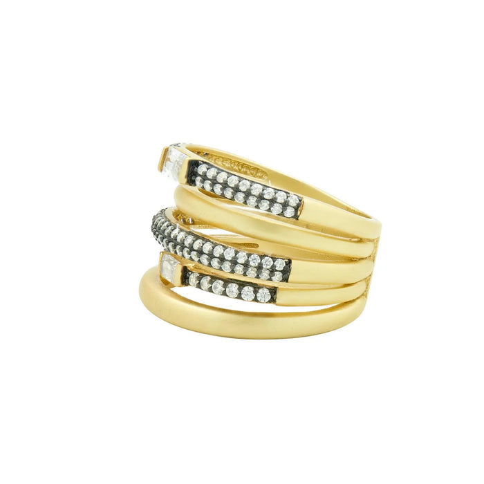 Pavé Caged Ring Celestial RING