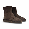 Pepe Brown Suede Wingtip Bootie