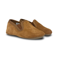 Pepe Caramel Suede Smoking Slipper