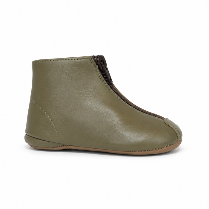 Pepe Hunter Green Zipper Bootie