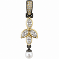 Petals of Light Pearl Charm