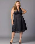 Pin Up Boudoir Lace Cocktail Dress