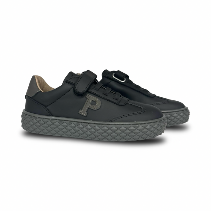 Porte Black P Logo Sneaker
