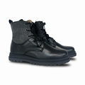Porte Black Wool Bootie