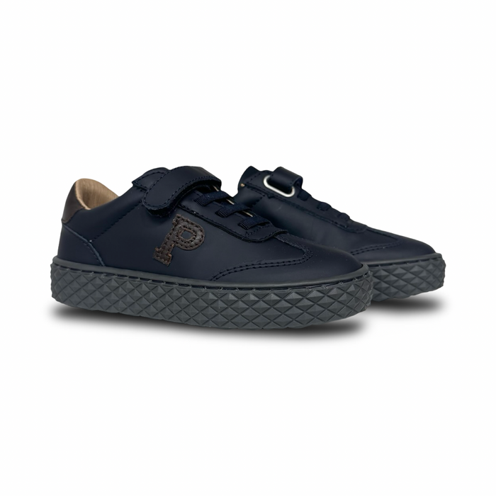 Porte Navy Velcro Sneaker