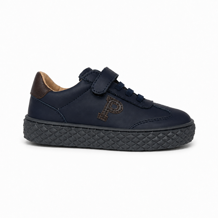 Porte Navy Velcro Sneaker