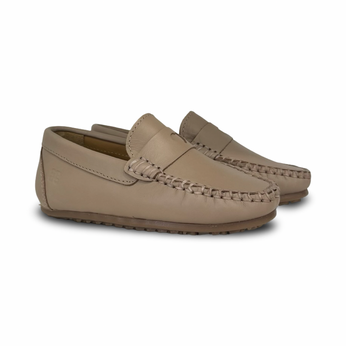 Porte Stone Taupe Heart Loafer