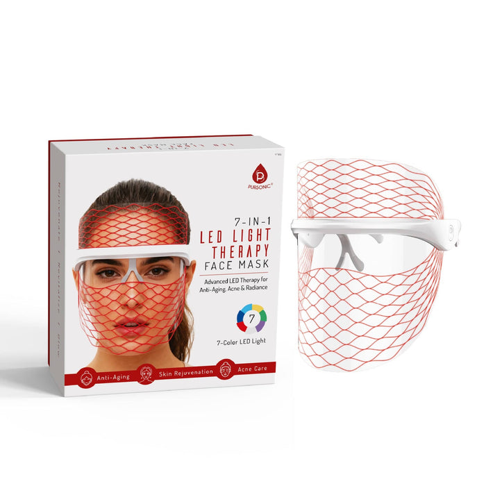 Pursonic 7 In 1 LED Light Therapy Face Mask