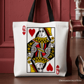 Queen of Hearts Tote Bag