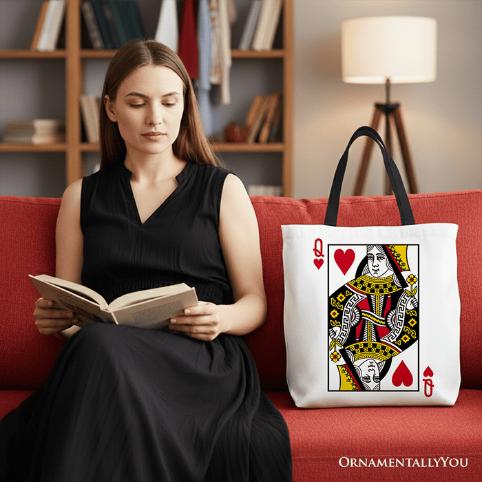Queen of Hearts Tote Bag