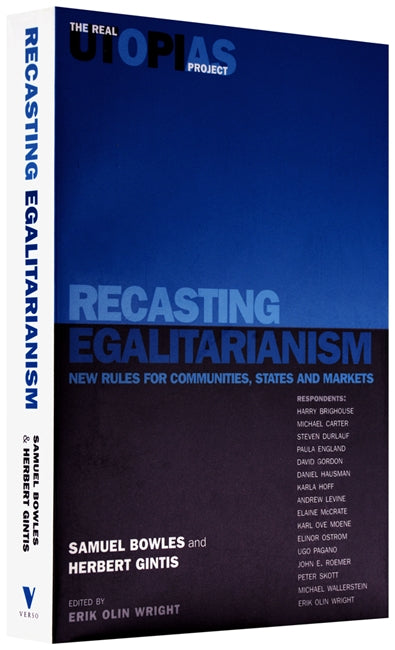 Recasting Egalitarianism