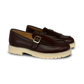 Rondinella Brown Fringe Loafer