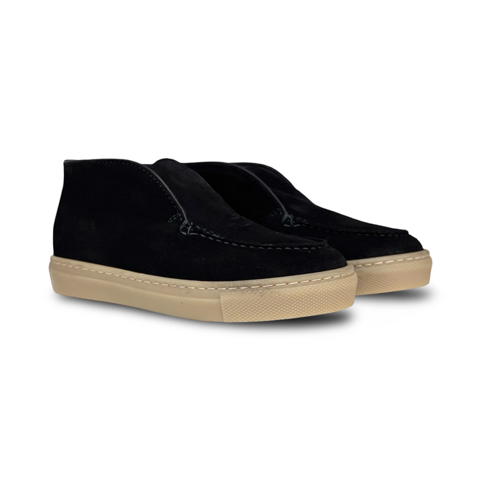 Rondinella Navy Suede Bootie