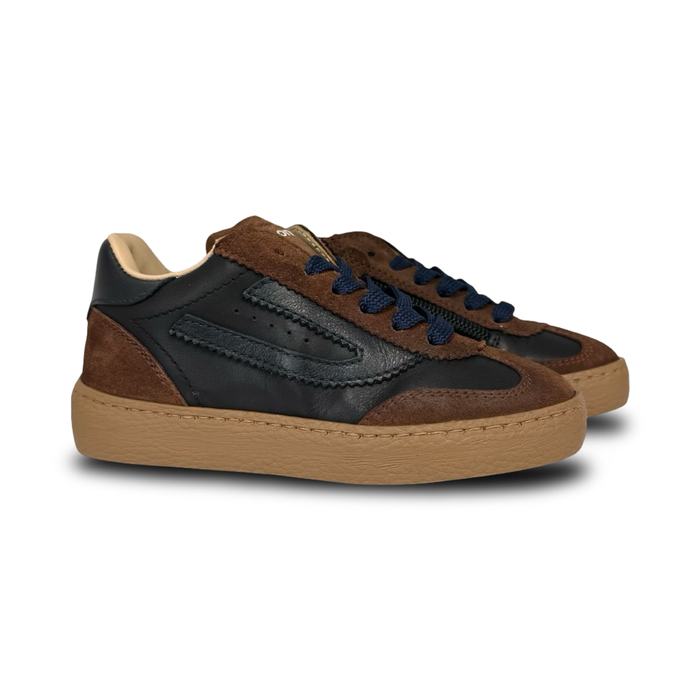 Rondinella Navy Zipper Sneaker
