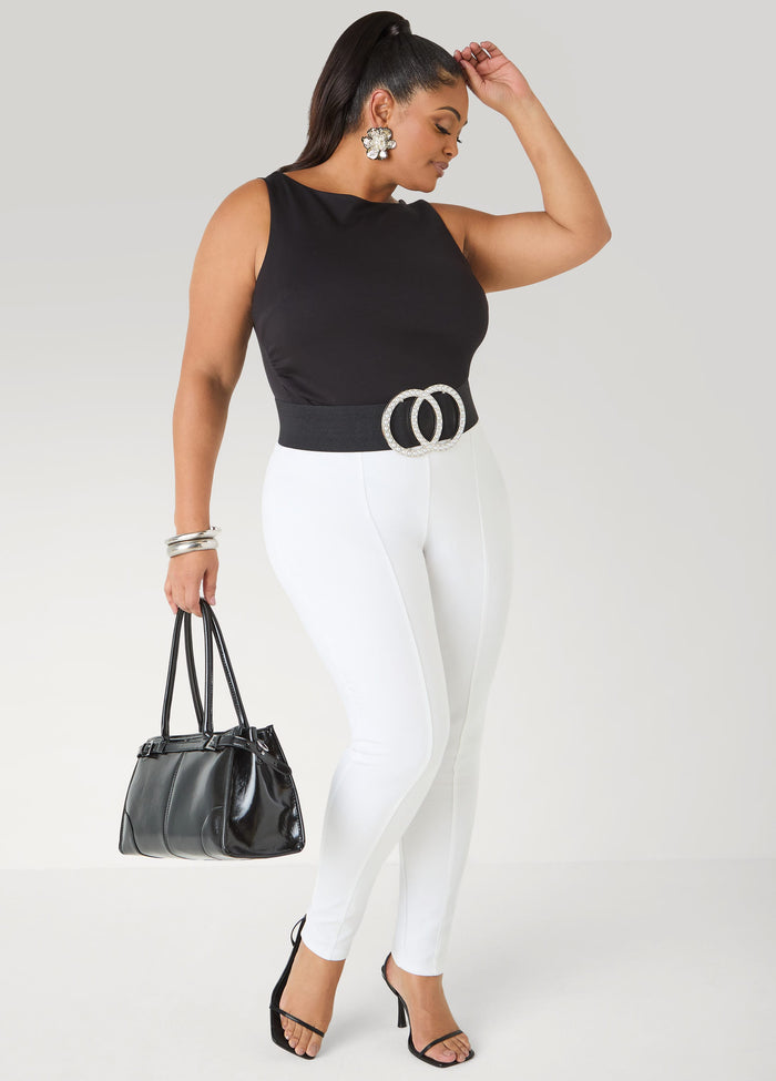 Seamed High Waist Leggings