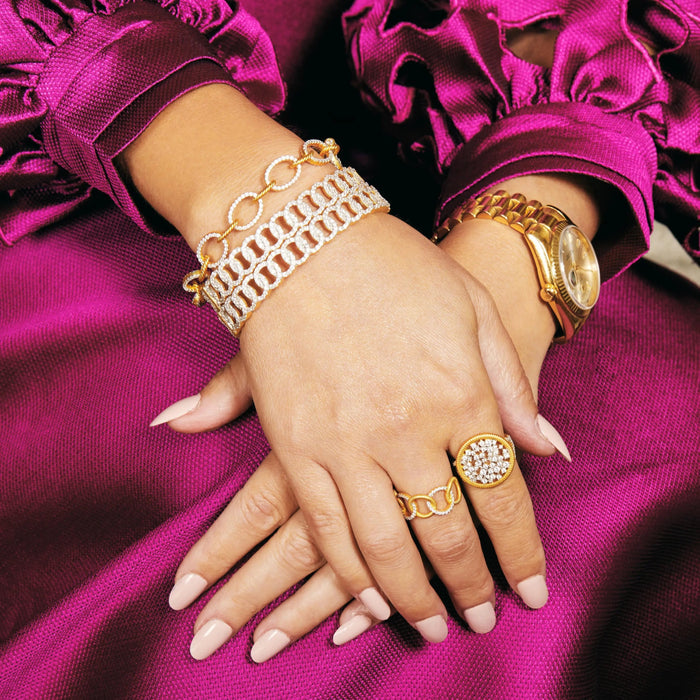 Shining Hope Cocktail Ring Midnight RING
